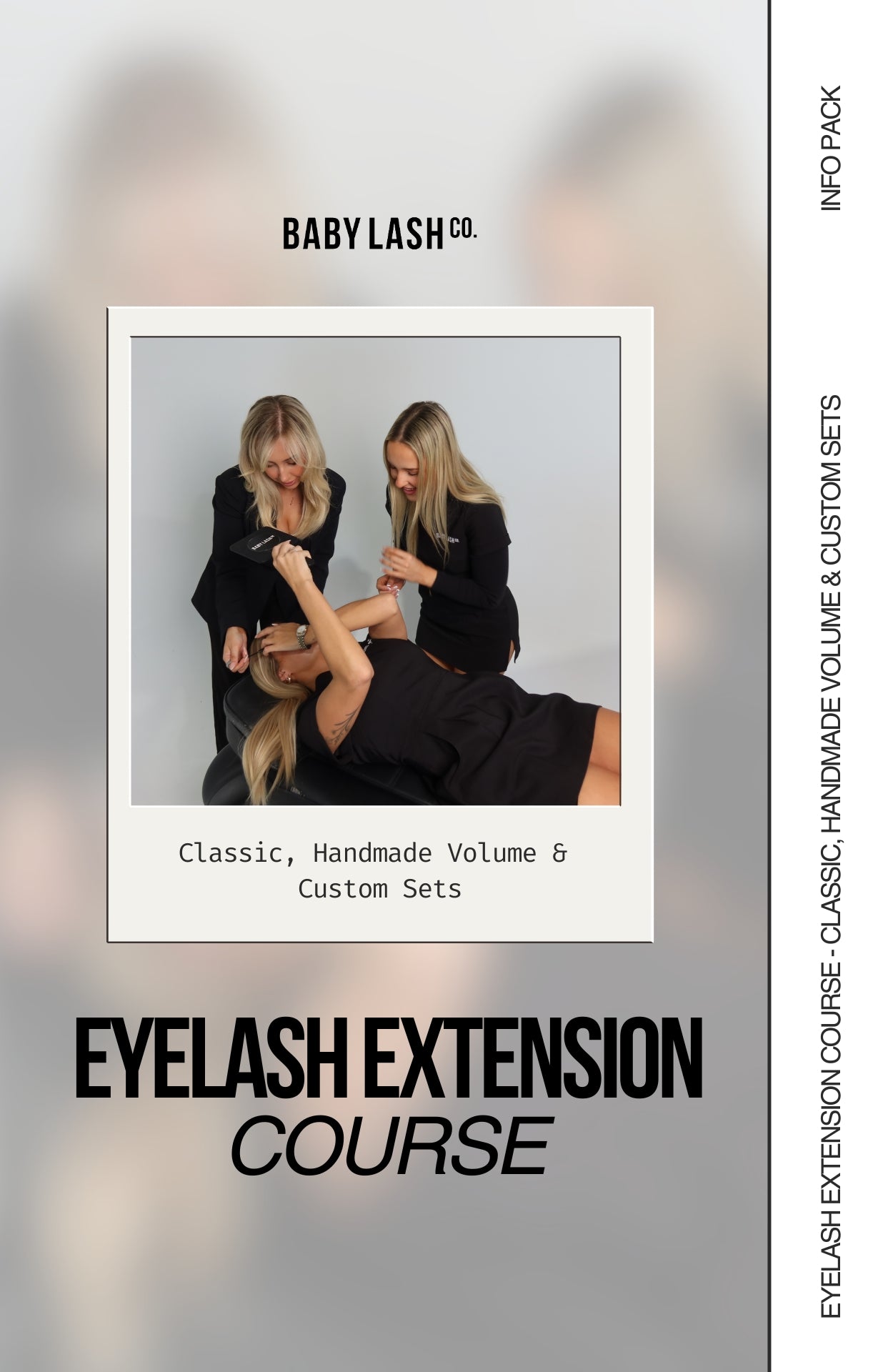 Eyelash Extension Course — Classic, Handmade Volume & Custom Sets