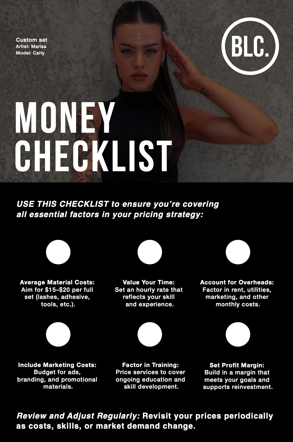 BOOKED & BANKED $10K MONTH CHECKLIST