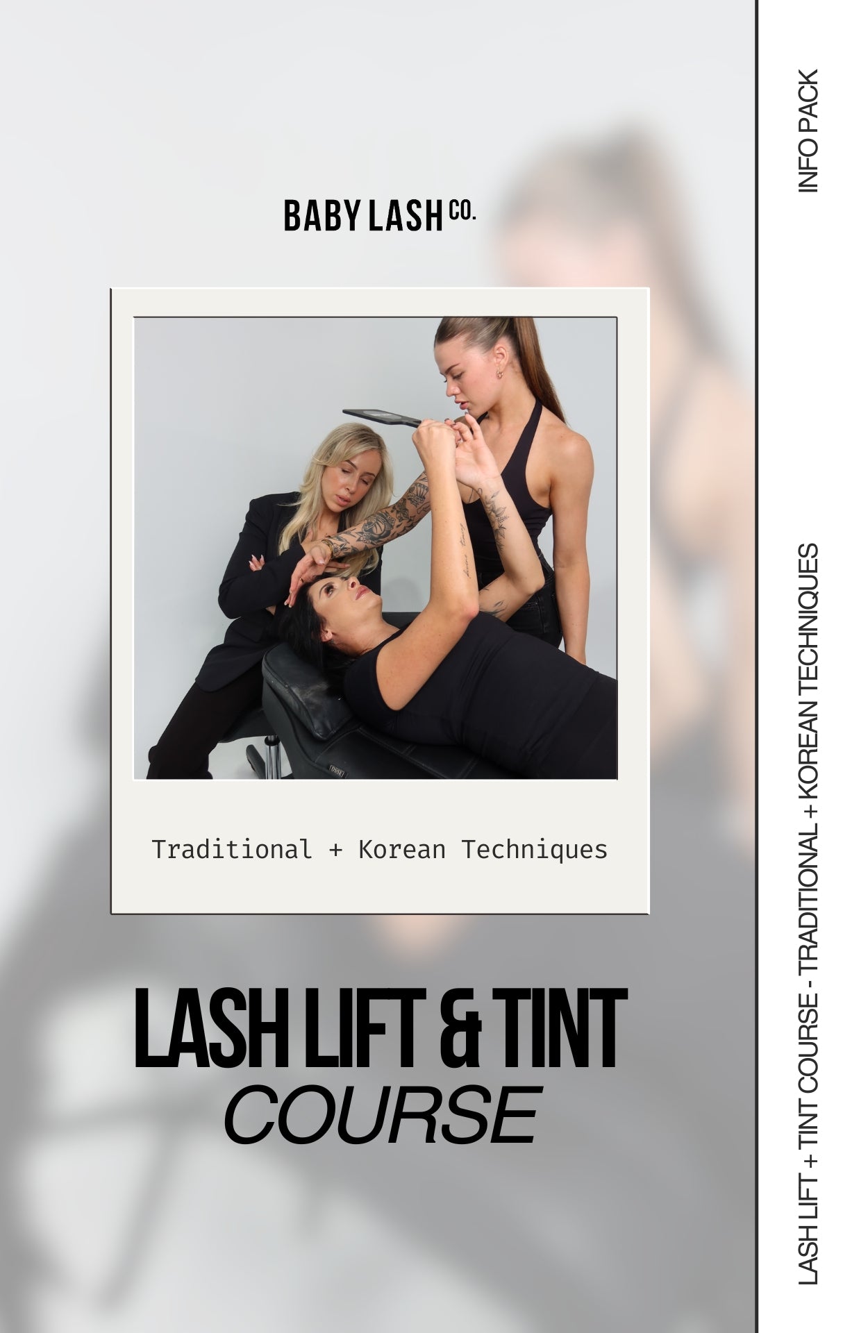 Lash Lift & Tint Course — Traditional + Korean Techniques