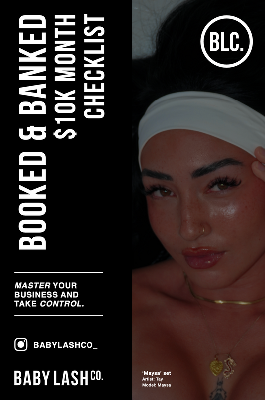 BOOKED & BANKED $10K MONTH CHECKLIST