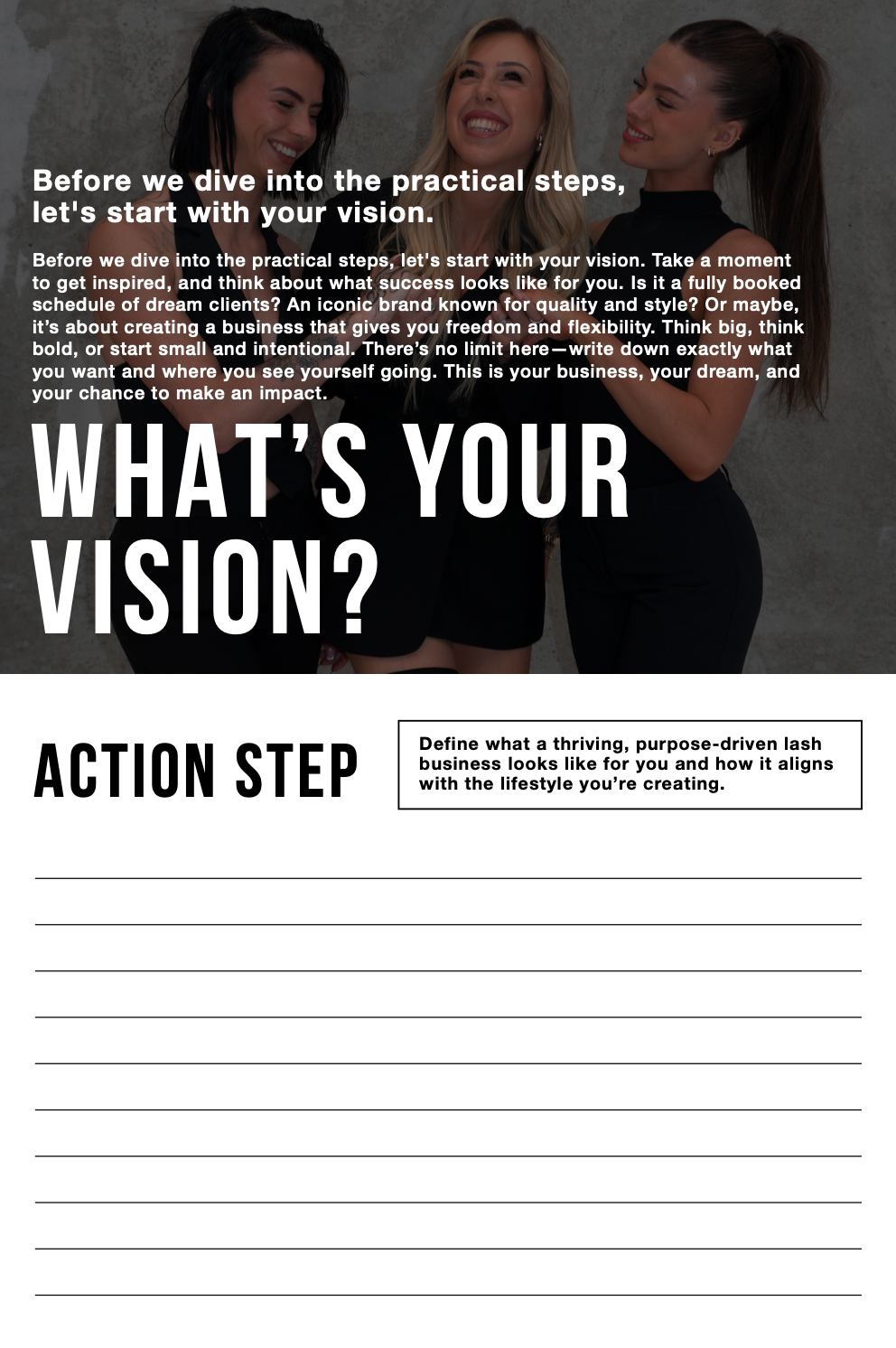 CUSTOM SETS = MORE CLIENTS